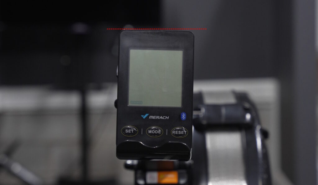 MERACH NovaRow R50 Air Rower - Console - Slightly Crooked