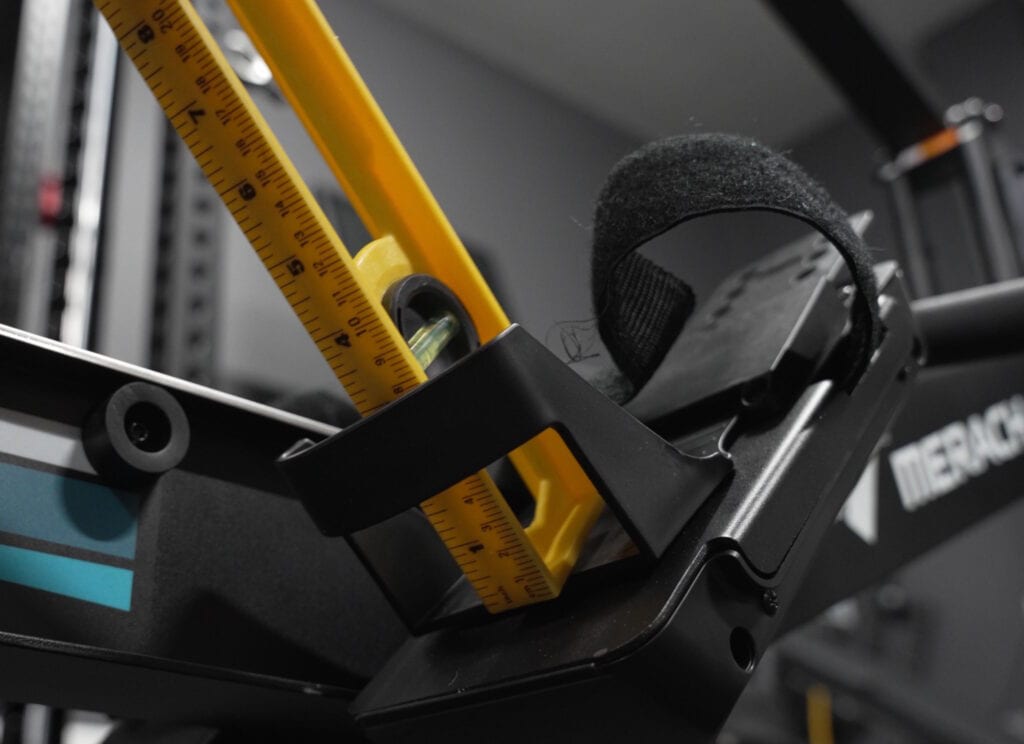 MERACH NovaRow R50 Air Rower Footrests - High Heel Holder