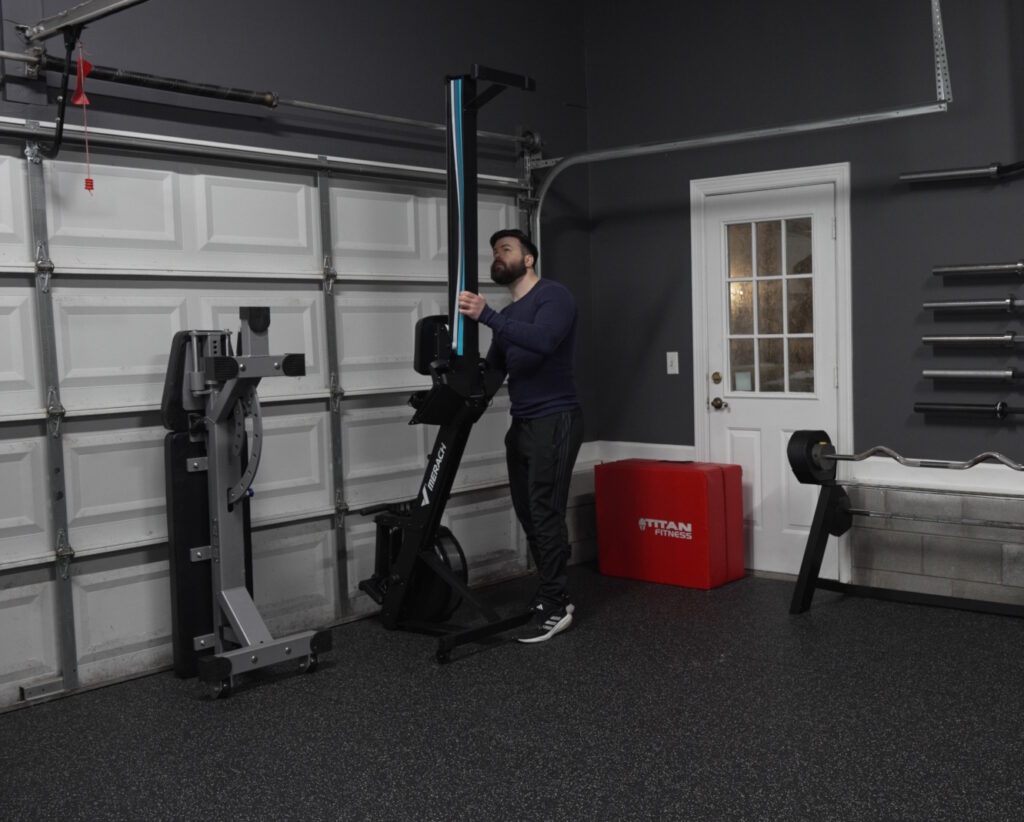 MERACH NovaRow R50 Rower - Upright Storage