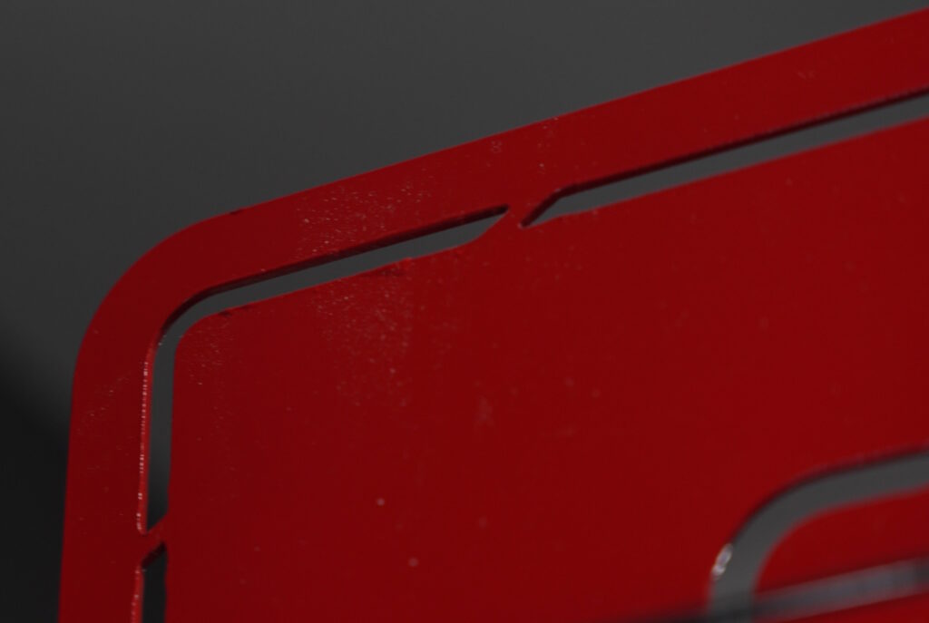 Oak Club Basketball Hoop - The Iron 3 - Powder Coat Imperfections