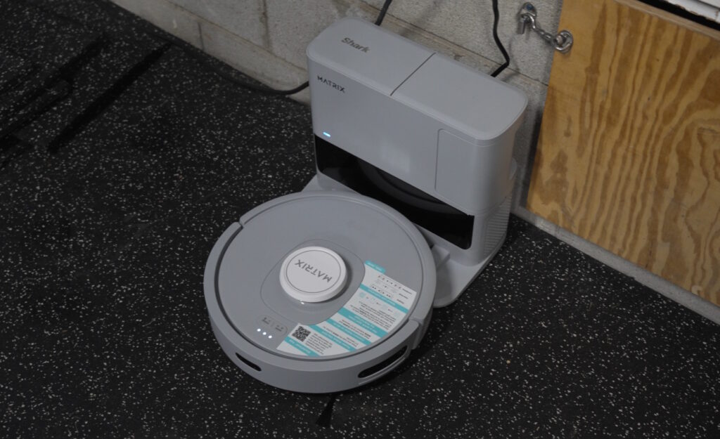 Shark Matrix Robot Vacuum for Cleaning Home Gym Floors