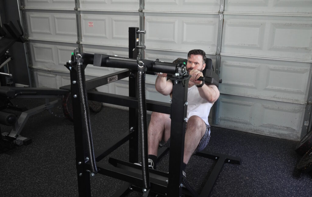 GMWD Pendulum Squat Review - Performing Squats
