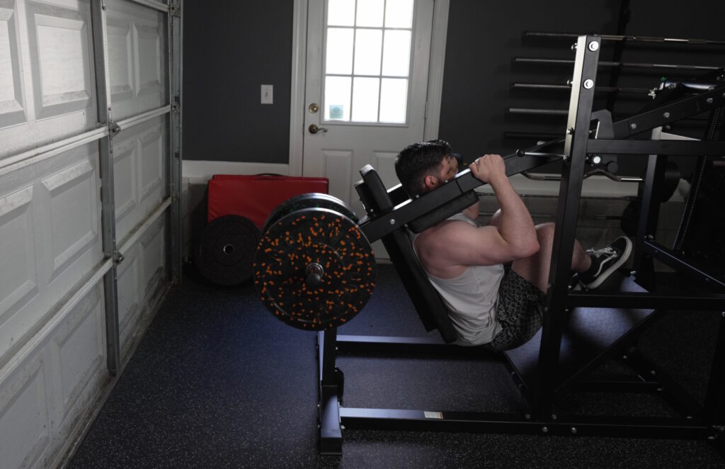 GMWD Pendulum Squat Review - Telescoping Safety Stop - Working During Failure