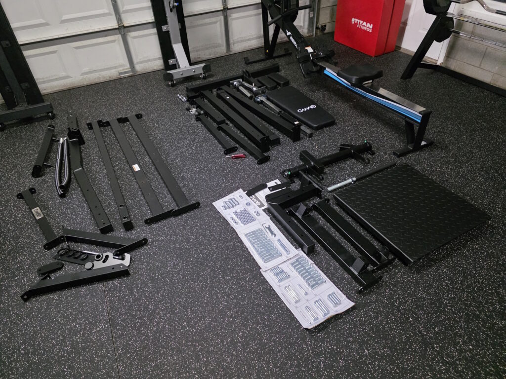 GMWD Pendulum Squat Review - Unboxing and Assembly - 2