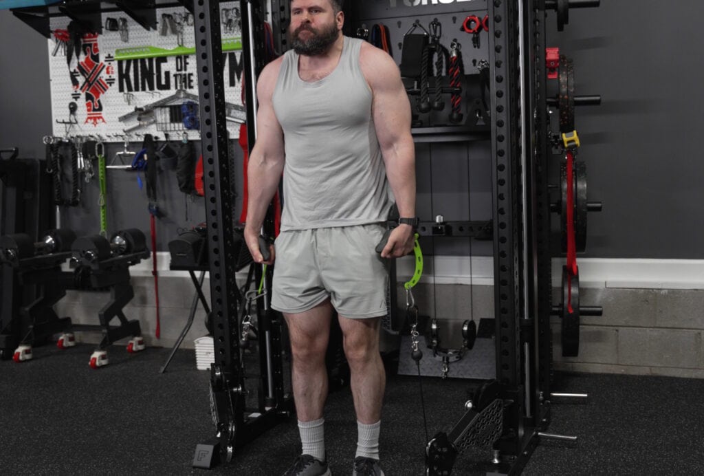 Force USA C20 - Cable Shrugs