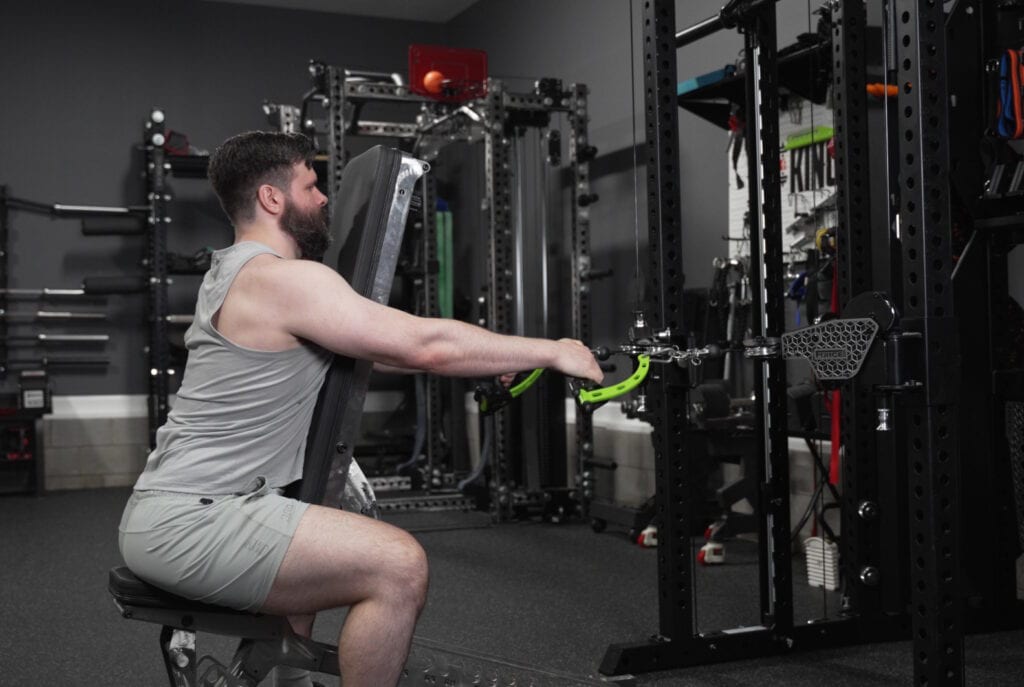 Force USA C20 - Chest-Supported Cable Rows With Articulating Arms