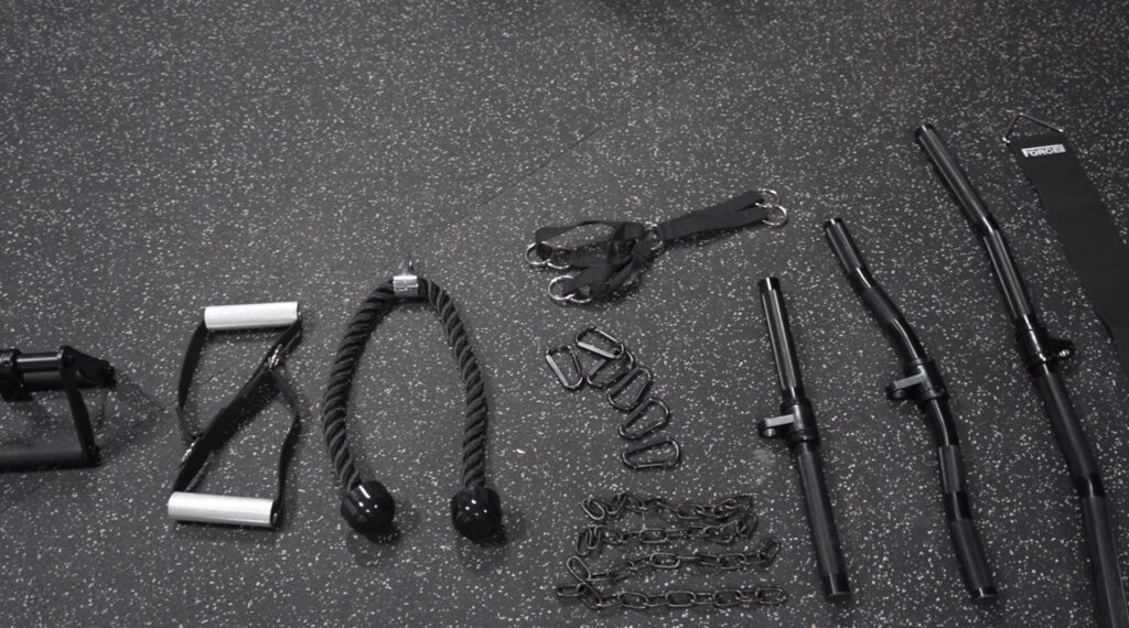 Force USA C20 Review - Included Cable Accessories