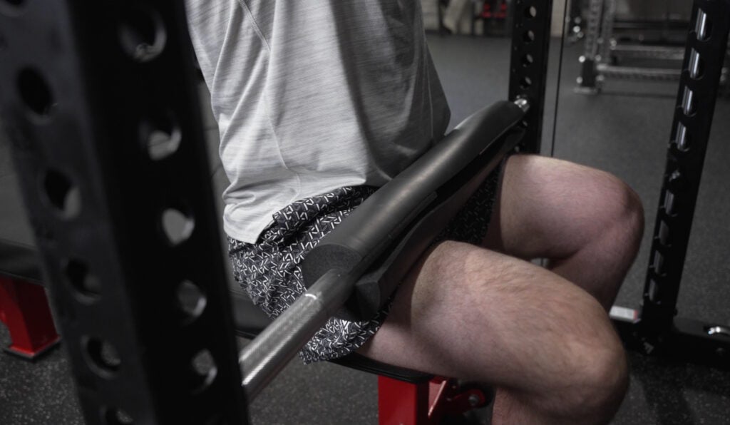 Force USA C20 Review - Lat Pulldown Leg Holder Setup - Utility Handles