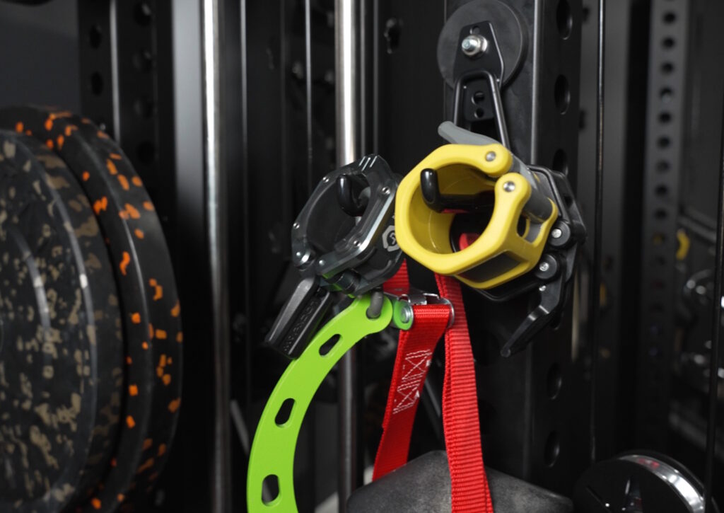 Force USA C20 Review - Storage Section - Magnetic Storage on Outside of Rack