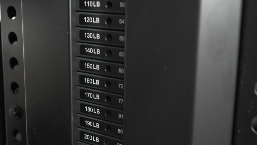 Force USA C20 Review - Weight Stacks