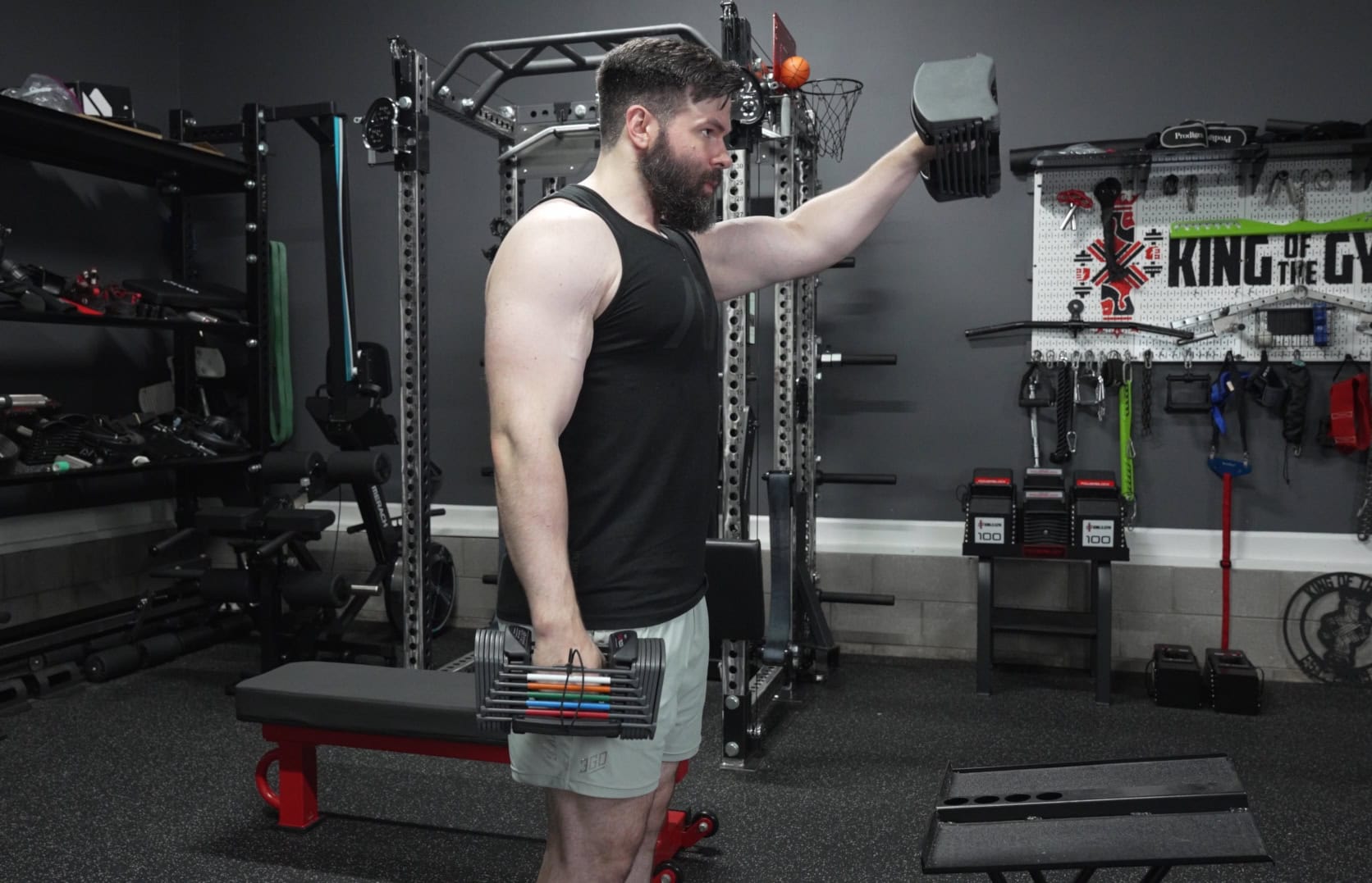 Front Raises With the PowerBlock Sport 24 Dumbbells