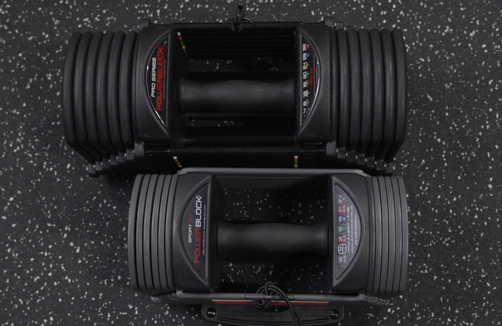 PowerBlock Sport 24 vs Pro 32 Adjustable Dumbbells
