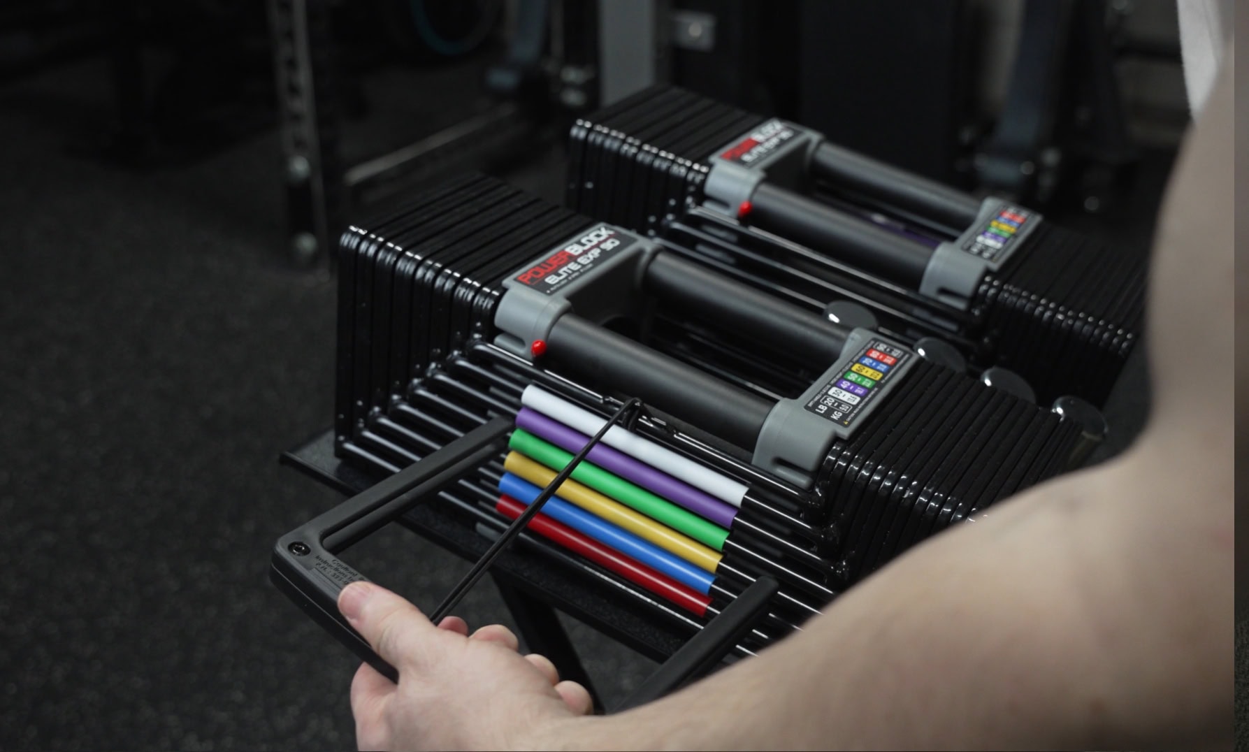 Adjusting the PowerBlock Elite EXP Dumbbell Set