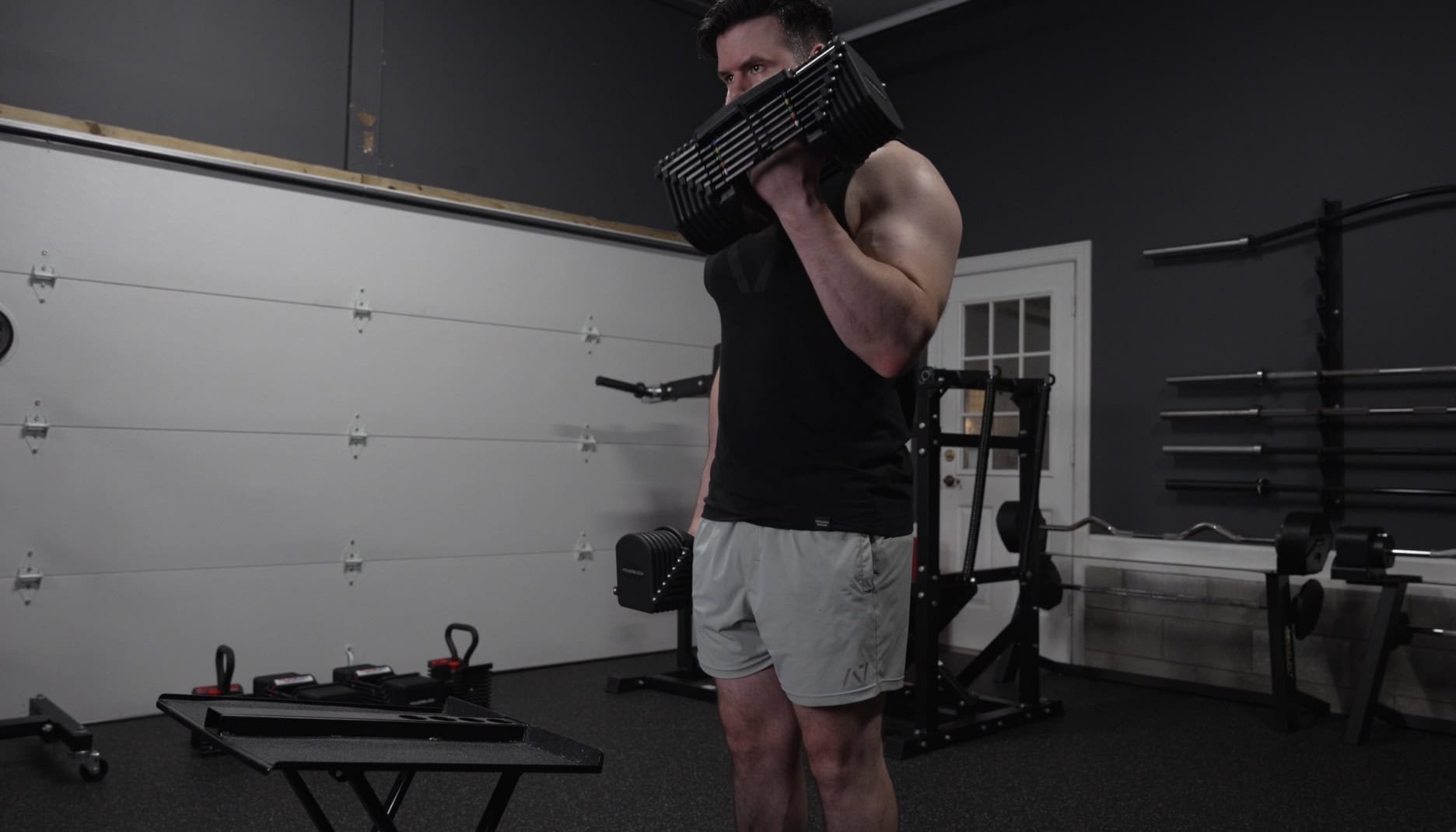 Biceps Curls With the PowerBlock Pro 32 Dumbbells